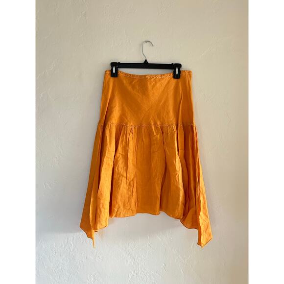 Studio M Linen Midi Skirt - Picture 4 of 5